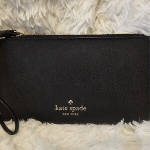 Kate Spade black wallet/wristlet